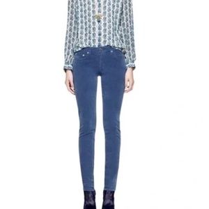 TORY BURCH SUPER SKINNY JEAN CORDUROY PANTS SIZE 26